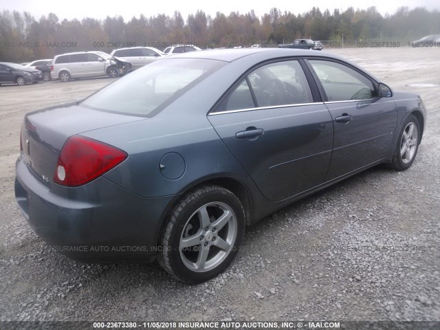 1G2ZG558264267676 - 2006 PONTIAC G6 SE1 BLUE photo 4