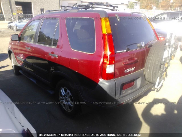SHSRD77843U142320 - 2003 HONDA CR-V EX RED photo 3