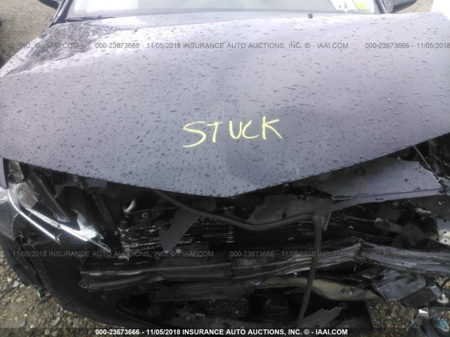 2HNYB1H67CH501005 - 2012 ACURA ZDX ADVANCE Czarny zdjęcie 10