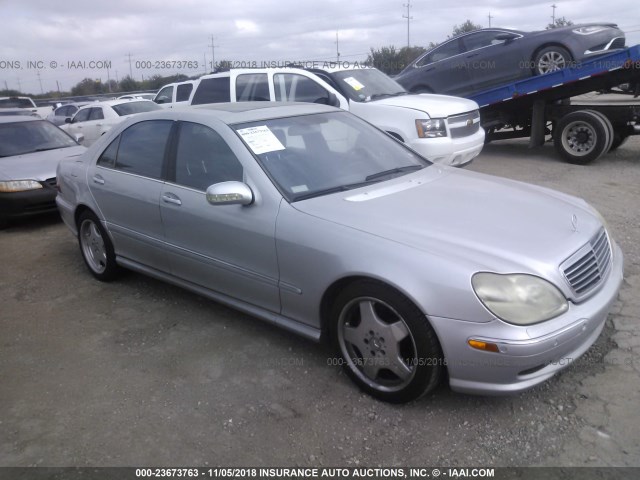 WDBNG73J51A208710 - 2001 MERCEDES-BENZ S 55 AMG SILVER photo 1