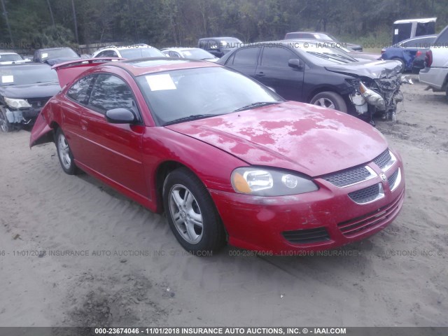 4B3AG42G04E106295 - 2004 DODGE STRATUS SXT RED photo 1