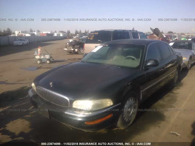 1G4CW54K924208504 - 2002 BUICK PARK AVENUE  BLACK photo 2