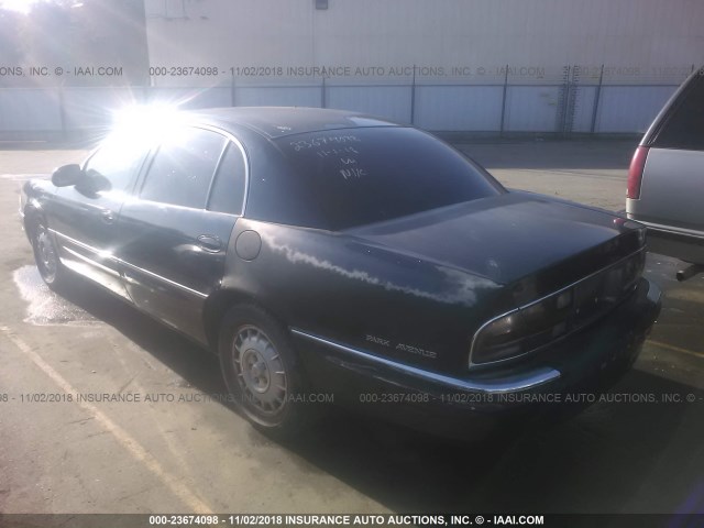 1G4CW54K924208504 - 2002 BUICK PARK AVENUE  BLACK photo 3