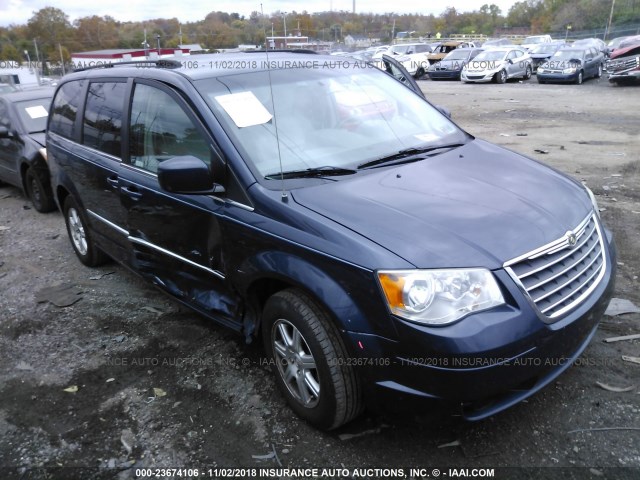 2A8HR54129R624791 - 2009 CHRYSLER TOWN & COUNTRY TOURING BLUE photo 1