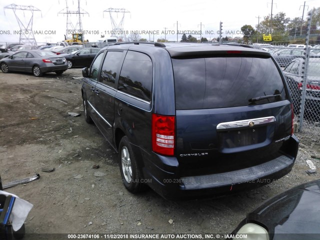 2A8HR54129R624791 - 2009 CHRYSLER TOWN & COUNTRY TOURING BLUE photo 3