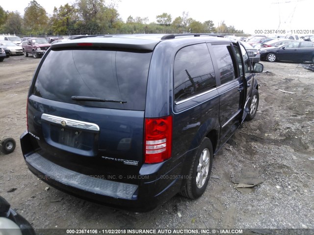 2A8HR54129R624791 - 2009 CHRYSLER TOWN & COUNTRY TOURING BLUE photo 4