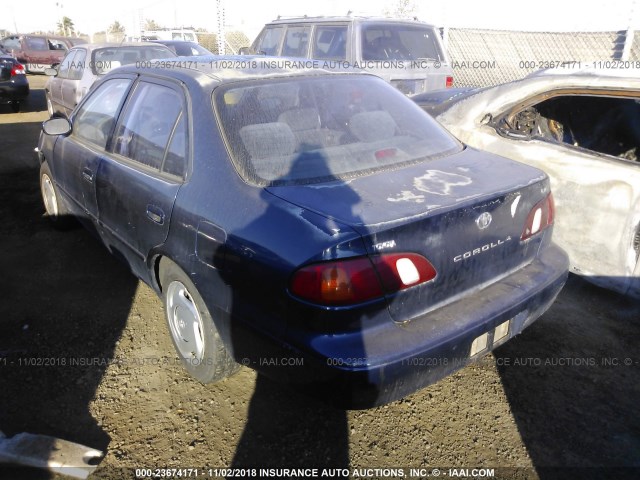 1NXBR18E4WZ042804 - 1998 TOYOTA COROLLA VE/CE/LE 蓝色 照片 3