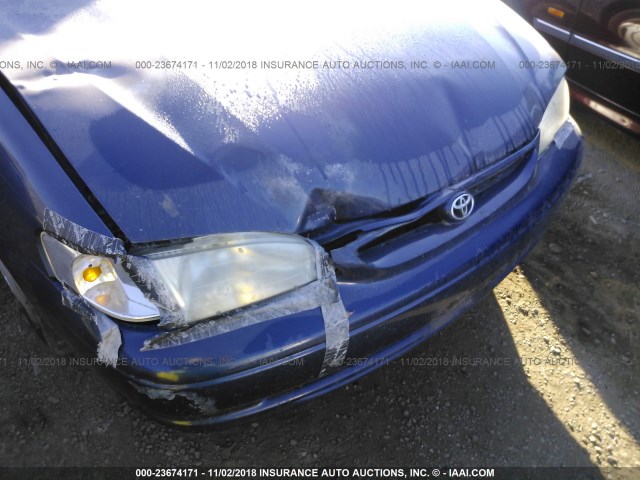 1NXBR18E4WZ042804 - 1998 TOYOTA COROLLA VE/CE/LE 蓝色 照片 6