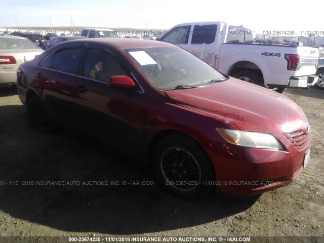 4T4BE46K59R111645 - 2009 TOYOTA CAMRY SE/LE/XLE RED photo 1