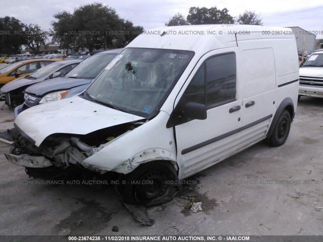 NM0LS7AN3CT086740 - 2012 FORD TRANSIT CONNECT XL WHITE photo 2