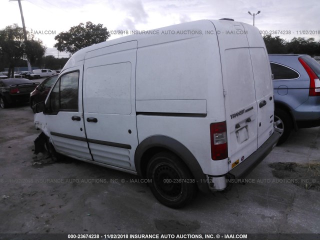 NM0LS7AN3CT086740 - 2012 FORD TRANSIT CONNECT XL WHITE photo 3