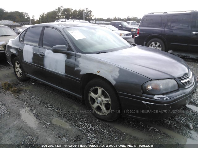 2G1WF52E959229104 - 2005 CHEVROLET IMPALA GRAY photo 1