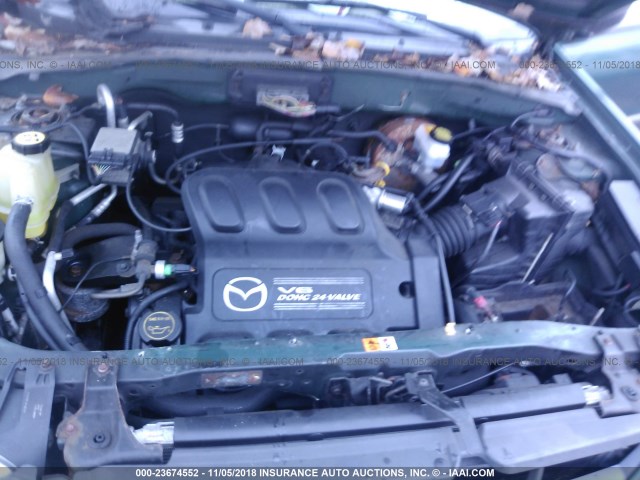 4F2YU08141KM23688 - 2001 MAZDA TRIBUTE LX/ES 绿色 照片 10