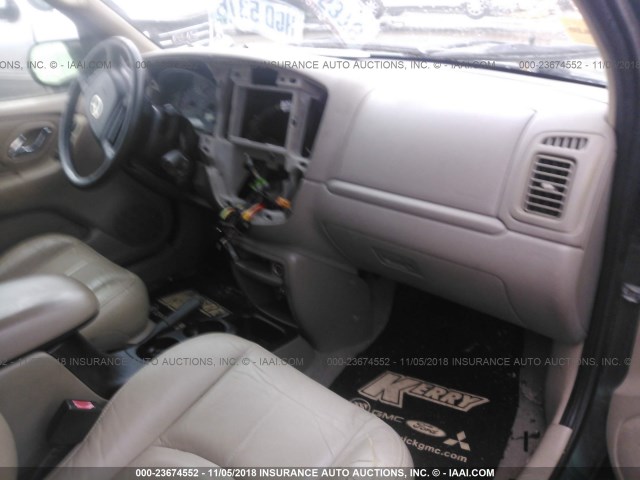 4F2YU08141KM23688 - 2001 MAZDA TRIBUTE LX/ES 绿色 照片 5