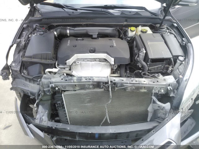 1G11C5SA9DF161229 - 2013 CHEVROLET MALIBU 1LT GRAY photo 10