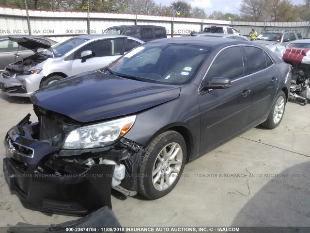 1G11C5SA9DF161229 - 2013 CHEVROLET MALIBU 1LT GRAY photo 2