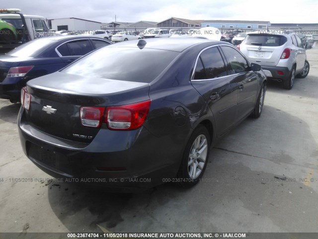 1G11C5SA9DF161229 - 2013 CHEVROLET MALIBU 1LT GRAY photo 4