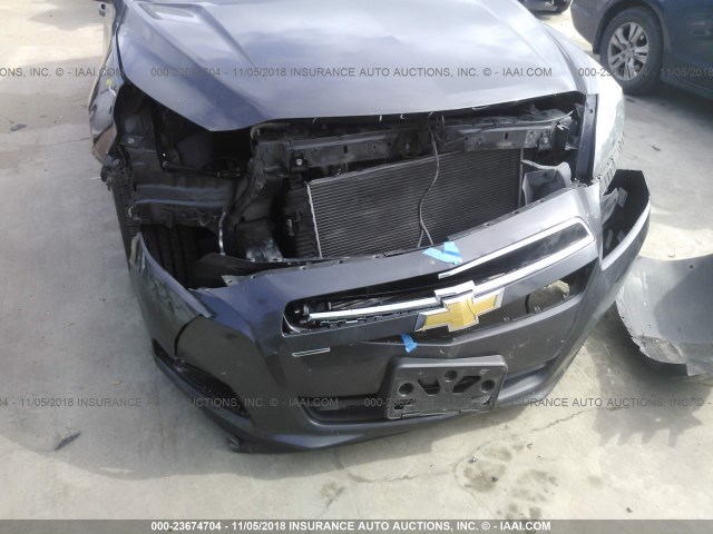 1G11C5SA9DF161229 - 2013 CHEVROLET MALIBU 1LT GRAY photo 6