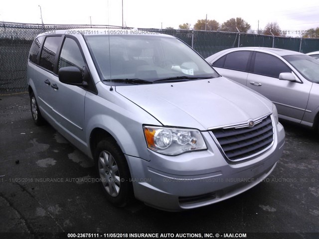 2A8HR44H58R602323 - 2008 CHRYSLER TOWN & COUNTRY LX SILVER photo 1