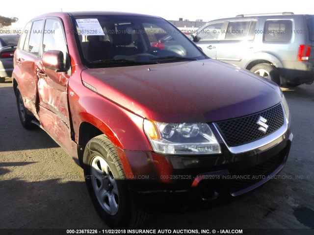 JS3TE941984104191 - 2008 SUZUKI GRAND VITARA  MAROON photo 1