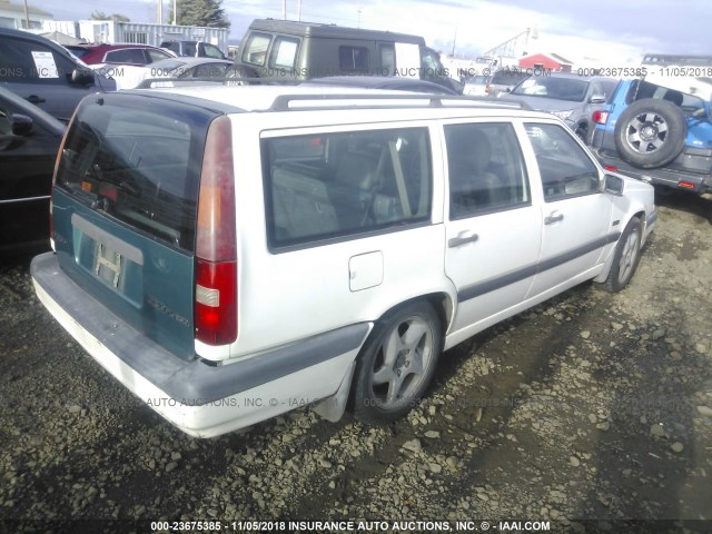 YV1LW5723T2185633 - 1996 VOLVO 850 WHITE photo 4