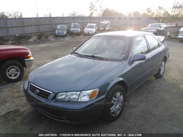 4T1BG22K01U805484 - 2001 TOYOTA CAMRY CE/LE/XLE 青色 照片 2