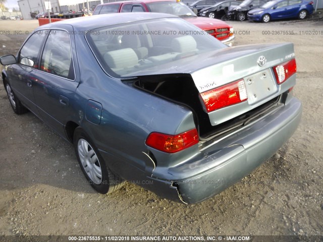 4T1BG22K01U805484 - 2001 TOYOTA CAMRY CE/LE/XLE 青色 照片 6