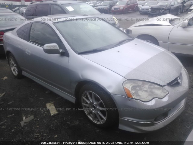 JH4DC53092C005019 - 2002 ACURA RSX TYPE-S SILVER photo 1