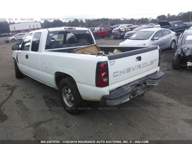 1GCEC19XX7Z178362 - 2007 CHEVROLET SILVERADO C1500 CLASSIC WHITE photo 3