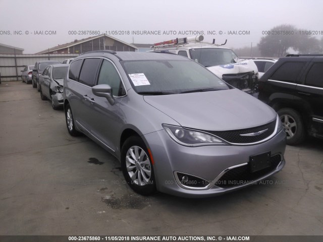 2C4RC1BG9HR795713 - 2017 CHRYSLER PACIFICA TOURING L GRAY photo 1