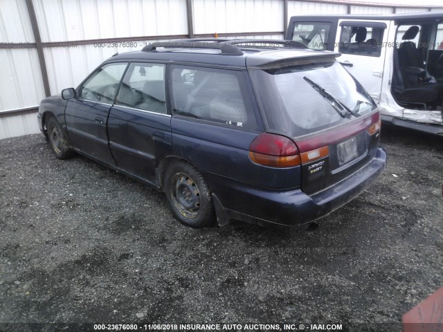 4S3BK4251X6313472 - 1999 SUBARU LEGACY BRIGHTON/SE BLUE photo 3