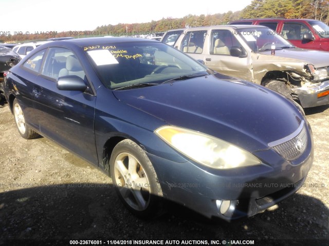 4T1CA38P44U008402 - 2004 TOYOTA CAMRY SOLARA SE/SLE ლურჯი ფოტო 1
