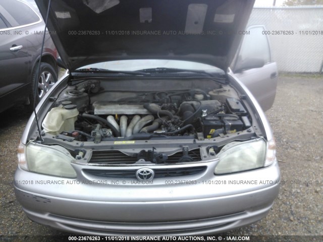 1NXBR12E3XZ149420 - 1999 TOYOTA COROLLA VE/CE/LE 棕色 照片 10