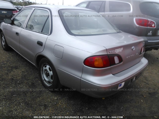1NXBR12E3XZ149420 - 1999 TOYOTA COROLLA VE/CE/LE 棕色 照片 3