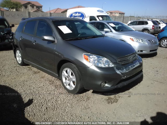 2T1KR30E65C411539 - 2005 TOYOTA COROLLA MATRIX XR GRAY photo 1