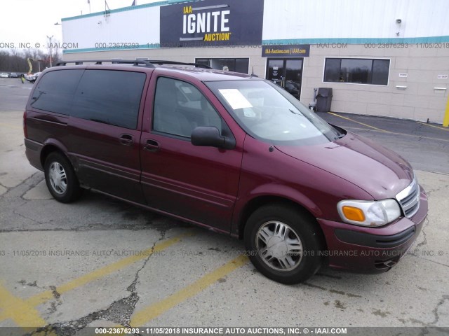 1GNDX13E33D277658 - 2003 CHEVROLET VENTURE LUXURY RED photo 1