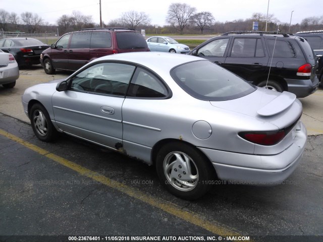 3FAFP11372R102862 - 2002 FORD ESCORT ZX2 SILVER photo 3