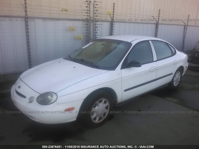 1FALP51UXTG256381 - 1996 FORD TAURUS G WHITE photo 2