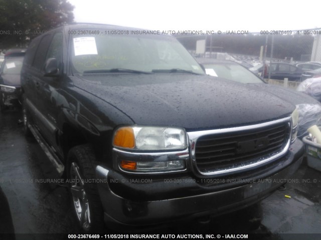 3GKFK16T51G234731 - 2001 GMC YUKON XL K1500 BLACK photo 1