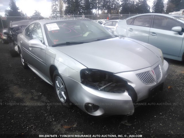2G2WP552781116541 - 2008 PONTIAC GRAND PRIX ვერცხლისფერი ფოტო 1
