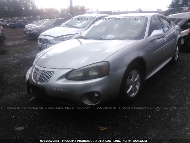 2G2WP552781116541 - 2008 PONTIAC GRAND PRIX ვერცხლისფერი ფოტო 2