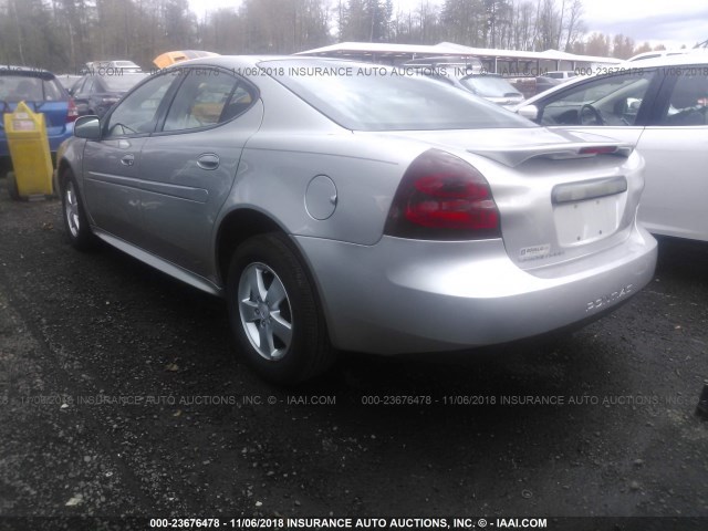 2G2WP552781116541 - 2008 PONTIAC GRAND PRIX ვერცხლისფერი ფოტო 3