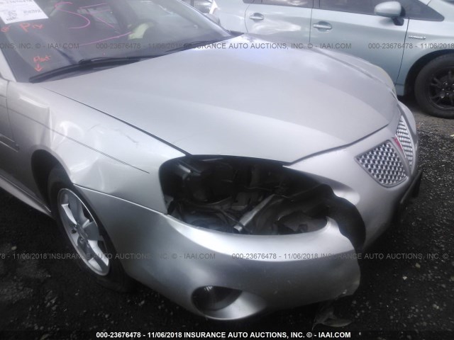 2G2WP552781116541 - 2008 PONTIAC GRAND PRIX ვერცხლისფერი ფოტო 6