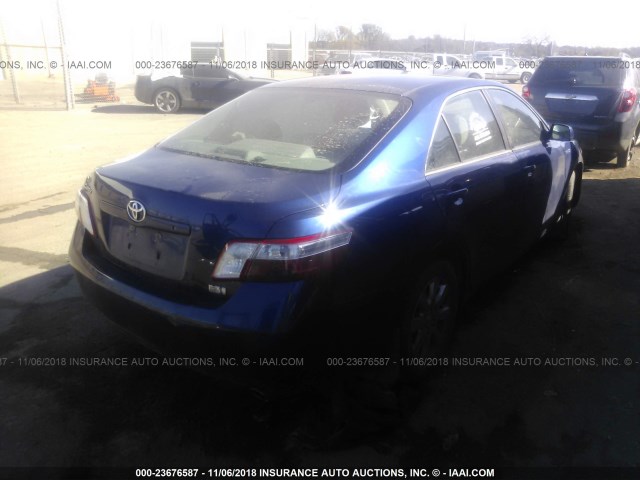 JTNBB46K673025962 - 2007 TOYOTA CAMRY NEW GENERAT HYBRID BLUE photo 4