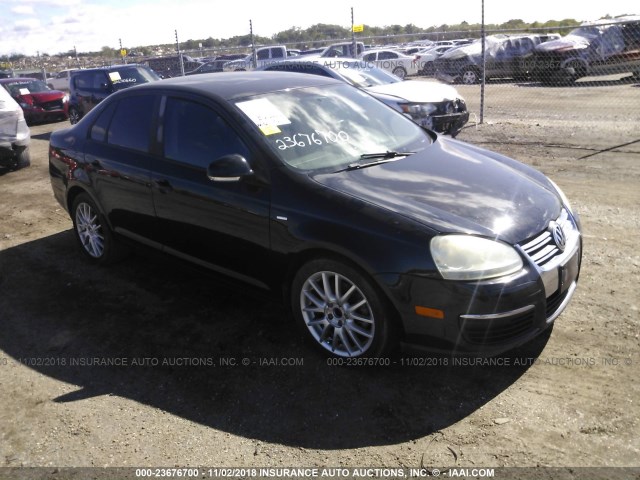 3VWRJ71K78M165370 - 2008 VOLKSWAGEN JETTA WOLFSBURG 黑色 照片 1
