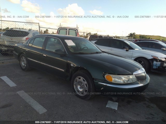 1LNFM97VXWY654109 - 1998 LINCOLN CONTINENTAL  绿色 照片 1