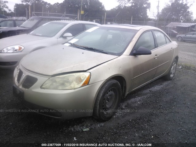 1G2ZF58B974154660 - 2007 PONTIAC G6 VALUE LEADER/BASE GOLD photo 2