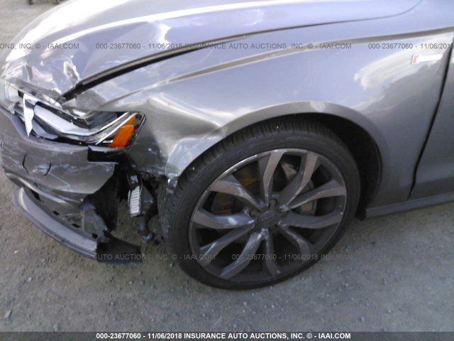 WAUHGAFC7DN074088 - 2013 AUDI A6 PRESTIGE ნაცრისფერი ფოტო 6