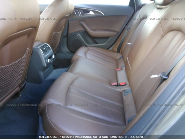 WAUHGAFC7DN074088 - 2013 AUDI A6 PRESTIGE ნაცრისფერი ფოტო 8