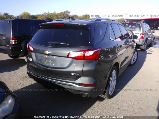 2GNAXNEX5J6328324 - 2018 CHEVROLET EQUINOX PREMIER BLACK photo 4